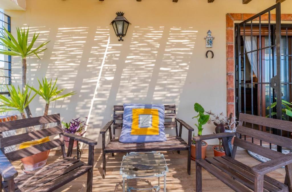 Вилла Preciosa Casa Rural A Un Paso Del Centro Малага Экстерьер фото